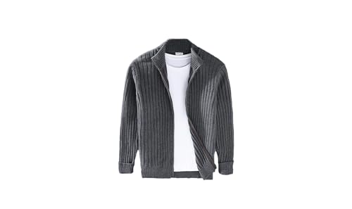 Men's Cotton Cardigan Sweater Winter Casual Slim Fit Knitted Long Sleeve Sweaters