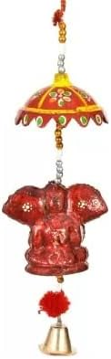 Fashion Bizz Religious Decorative Ganesha Door Hangings Wall Art for Main Door/Living Room, Standard, Multicolor