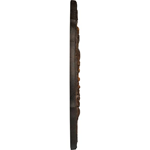 Image of Ekena Millwork CM22CNRUS Cornelia Ceiling Medallion, 22-1 /2 x 1-1 /2, Rust