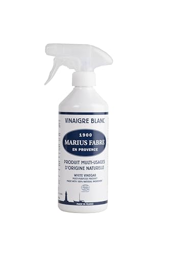 MARIUS FABRE - Vinaigre Blanc en Spray - Multi-Usages - Nettoyant, Détartrant, Anticalcaire, Détachant - Acidité 14% - 700ml