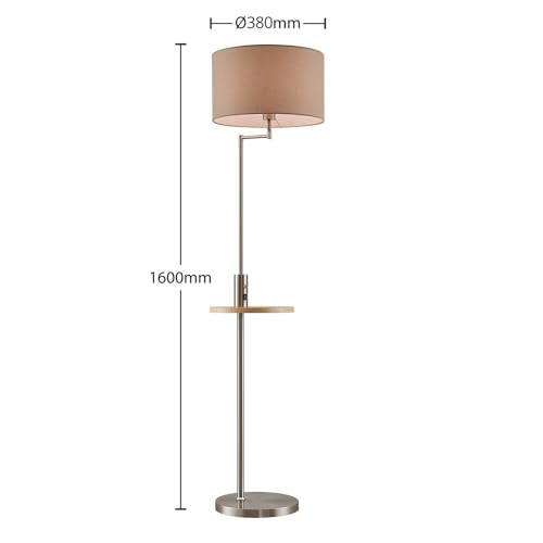 Lampadaire E27 avec chargeur USB intégré pour salon - 7