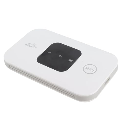 Image of Portable WiFi High Speed White Small 4G Mobile WiFi Hotspot Router for Phone Laptop Desktop Tablet