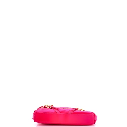 Givenchy, Pre-Loved Voyou Party Shoulder Bag Satin with Leather Mini — view 4
