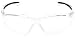 Produktbild Honeywell 1015370 A800 Sporty Safety Eyewear Frame with Clear Anti-Scratch Lens - Translucent
