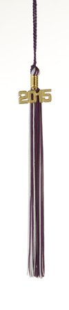 Tassel Depot 2002 Purple/White Graduation Tassel - Every School Color Available - Made in USA