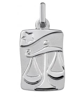 Argyor - Medaille Sternzeichen Silber – Waage, Silber
