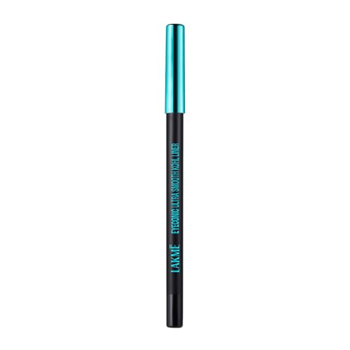Image of Lakme 9-5 Eyeconic Ultra Smooth Kohl Liner - Intense Black, Smudgeproof & Waterproof Kajal that Lasts Upto 24 Hours, 1.2g