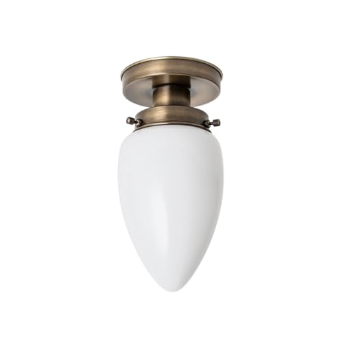 Plafonnier Menhir Small 20's Bronze sublimez votre salon style année 20