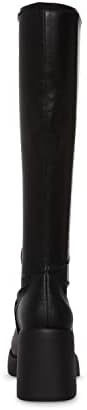 Madden Girl Women's LAX Knee High Boot, Black Paris, 8.5 | Image 2