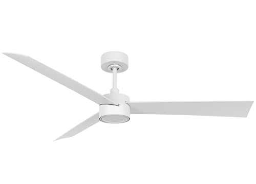 Beacon Ventilador de techo con lámpara Climate IV blanco Ø132cm - 21610349