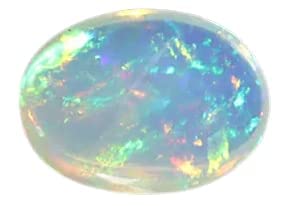 MBVGEMS10.00 Ratti Opal Stone Certified Natural Fire Australian Opal Loose Gemstone for Man and Woman with Lab - Certificate