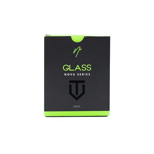 NV Nova Glass | Ceramic Coating for Automotive Windshields, Windows & Mirrors | Hydrophobic Protection that Repels Water, Dirt & Road Film | Durable, Easy Application | 20 Milliliters
