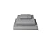Mellanni Bed Sheet Set - HIGHEST QUALITY Brushed Microfiber 1800 Bedding - Wrinkle, Fade, Stain Resistant - Hypoallergenic - 3 Piece (Twin XL, Light Gray)
