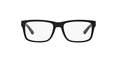 AX Armani Exchange Men's AX3016 Prescription Eyewear Frames, Black/Demo Lens, 53 mm by Armani Exchange - Used condition - US$38.08