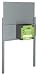 Kerbl Automatische Hühnertür Komplettset EasyProtect, mit Lichtsensor, B x H 32,5 x 58 cm, Batterie oder Netzbetrieb, 70590