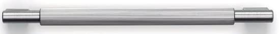 Poignées de porte de cuisine en aluminium laiton brossé 1200 mm style art déco chic Gedotec ARPA