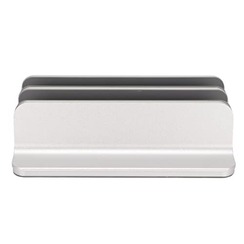 Soporte vertical para laptop con 2 ranuras de aluminio miniatura 2