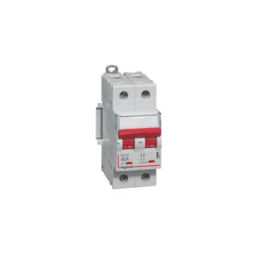 Interrupteur sectionneur Legrand DX³-IS 2P 40A 2 modules 406527