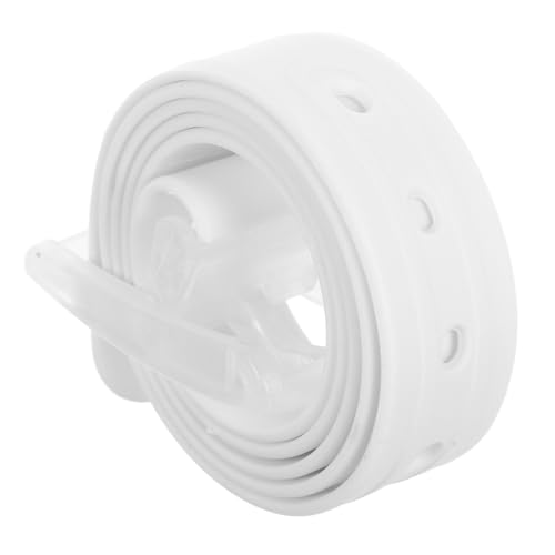 Men Golf Silicone Belt with Adjustable Buckle Lightweight Unisex Sports Belt for Daily Wear Golf Versatile Accessory for Easy Outfit Coordination