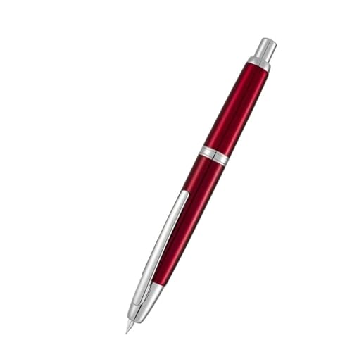 Stylo-plume rétractable à pointe F fine boîtier métallique INFRI pour fournitures scolaires