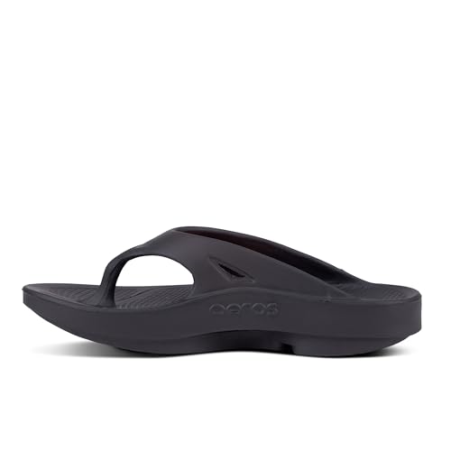 OOFOS OOriginal Recovery Sandal, Black - Women’s Size 13, Men’s Size 11 - Image 3