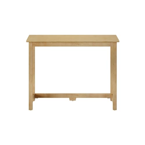Plank+Beam Writing Desk, Simple Desk for Bedroom, Home Office Study Desk, 39 Inch, Natural by Plank+Beam - Image 4