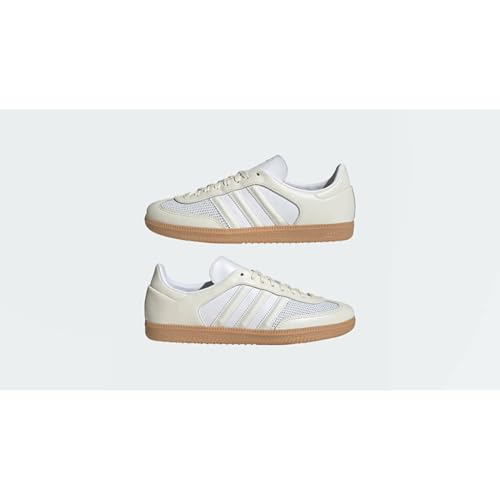 Image of adidas Samba OG Women's Shoes, Cloud White /Off White /Gum, Size 8