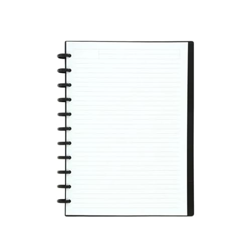 Cahier B5 à feuilles mobiles et reliure disques champignon - 4