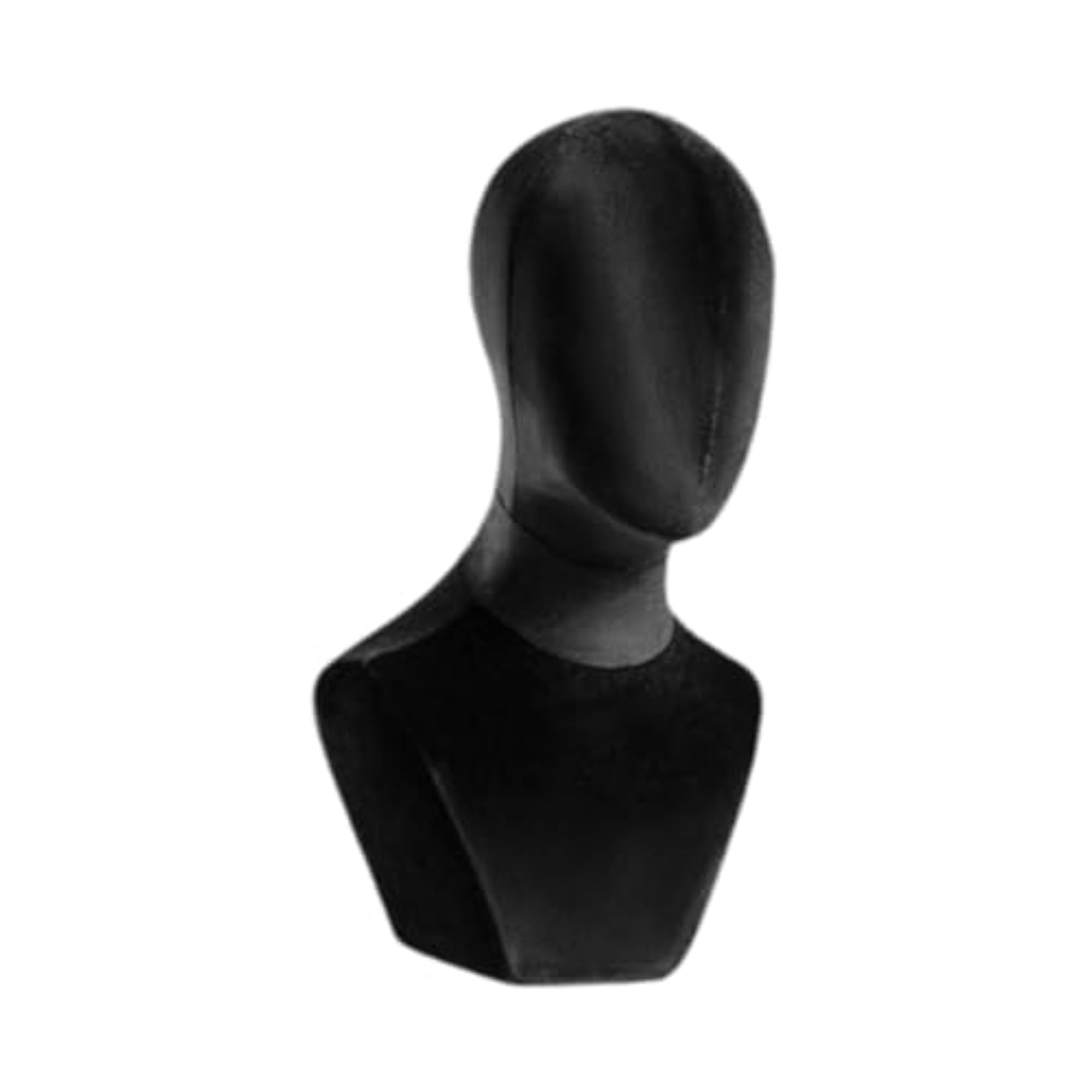 Bust Mannequin Head for Necklaces and Accessories Display