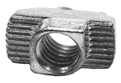 50 x Hammermutter, Nut 8 (8 mm Nut), m6 Innengewinde, aus Eisen, verzinkt, 1,55 x 0,78 x 0,62 Zentimeter Cover