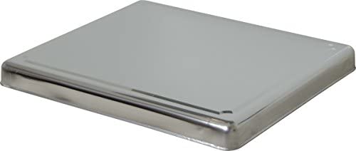 TAPA ENCIMERA DE GAS CHAPA INOX LISA
