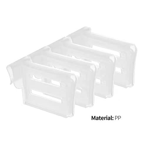 IKAXIYO Suporte de organização de geladeira fácil de usar portátil PP telescópico organizador de arm