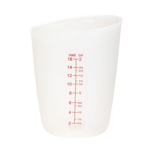 Vaso medidor flexible de silicona 2 tazas miniatura 2