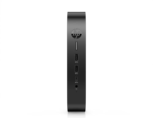 HP Elite t655 - Thin Client - SFF - 1 x Ryzen Embedded R2314 / 2,1 GHz - RAM 8GB - Flash 32GB - eMMC - Radeon Graphics - 1GbE, Bluetooth 5,2 - WLAN: 802,11a/b/g/n/ac/ax, Bluetooth 5,2 - HP ThinPro -
