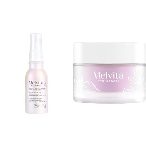 Duo Melvita - Peeling notturno e Crema illuminante Nectar de Lumière
