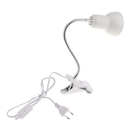 Bnf® 2xFlexible Reptile Lamp Holder Light Bulb Clip Table Lamp Holder EU Plug White | Pet Supplies | Reptile Supplies |-image-29