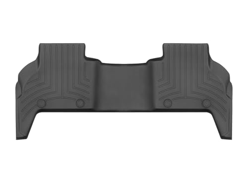WeatherTech Custom Fit FloorLiners for Land Rover Rover Defender 130, Defender 110, Defender 130-2nd Row (4416293), Black