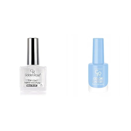 Golden Rose Gel Look Top Coat & Oje Seti
