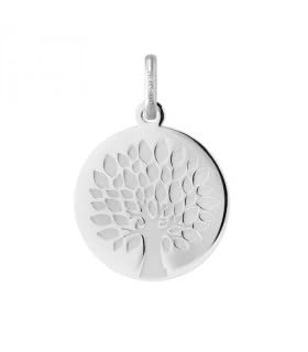 Médaille Arbre de Vie Or blanc 18k Argyor | Joaillerie d'exception