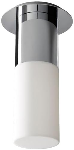 Oxygen Lighting Oxygen 3-309-220 Contemporary Modern LED Ceiling Mount from Pilar Collection Finish, Polished Chrome