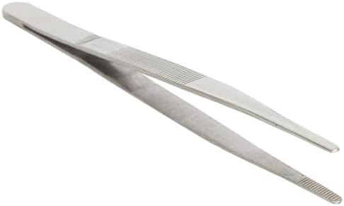 Handcrafted Stainless Steel Culinary Tweezers - 20.5 CM Precision Tongs for Cooking andarnishing