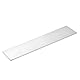 QUARKZMAN Quadratischer Aluminium Flachstab, 1/8 dick, 2,4 Breite, 12 Länge, Aluminiumstab 6061 Flachplatte, 3 x 60 x 305mm T6511 Solides Neues Mühlenmaterial für Industriegebäude