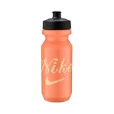 Nike Big Mouth 2.0 Graphic Bottiglia per Bere Orange Frost/Black/Ice Peach 650 ml