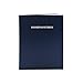 BookFactory Blue Engineering Notebook / Graph Paper Notebook 168 Pages (.25” Lab Grid Format), 8 7/8" x 11 1/4", Blue Cover, Smyth Sewn Hardbound (LIRPE-168-LGR-A-LBT4)