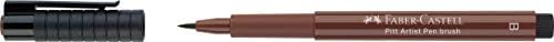 Faber-Castell PITT Artist Brush Pen, Brush Tipped, Sepia (175)