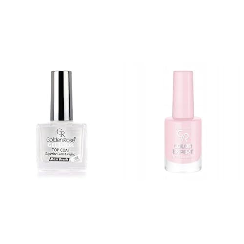 Golden Rose Gel Look Top Coat & Oje Seti