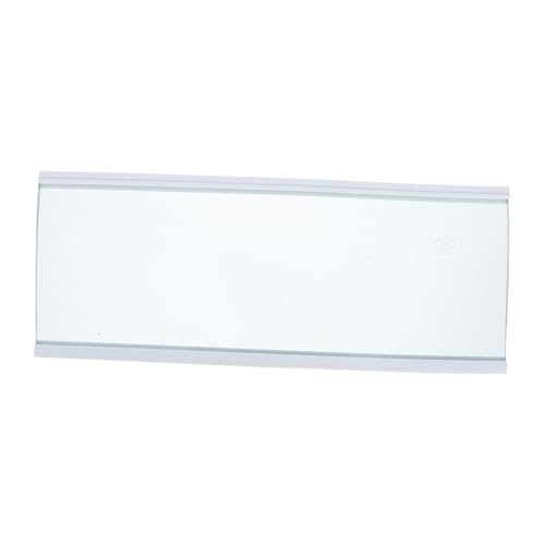 LIFKOME Estante de Vidrio Templado para Frigorífico con Lisos y Transparente para Organización y Fácil Limpieza Cocina