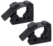 Davis InstrumentsQuick Fist Rubber C Clamp for Securing Equipment (2 Pack) - for Home, Garage, Boat, RV, ATV & Off-Road