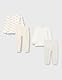 Care Baby Schlafanzug aus Baumwolle, Glacier Gray (1012), 62