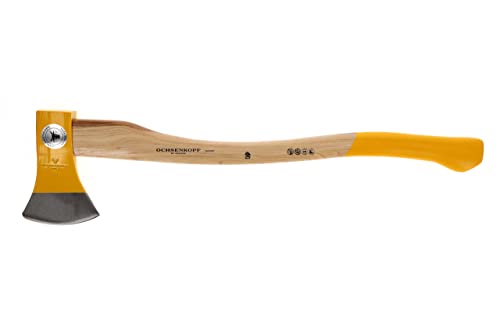 Ochsenkopf ILTIS-Axt mit Hickory-Holzgriff und polierter Schneide
